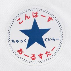 コンバース☆スニーカー【CONVERSE】オールスター 100 HRGN (ひらがな) HI / WHITE