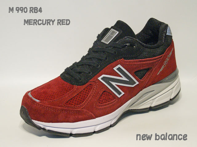 ニューバランス☆スニーカー【new balance】M 990 RB4 / MERCURY RED