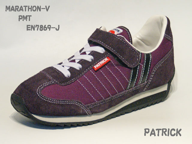 パトリック☆ジュニアスニーカー【PATRICK】マラソン Ｖ (MARATHON-V） / PMT / EN7869-J
