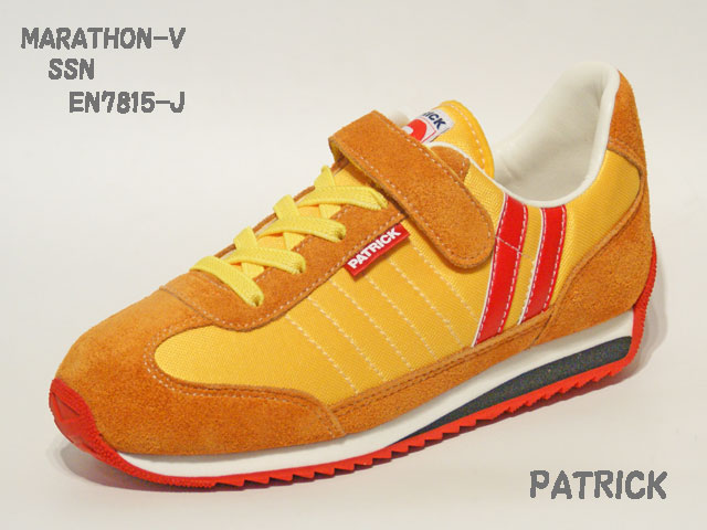パトリック☆ジュニアスニーカー【PATRICK】マラソン Ｖ (MARATHON-V） / SSN / EN7815-J